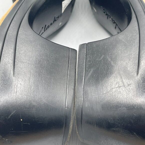 CLARK’s Collection Emily Daisy black leather strappy pump 10 - Picture 7 of 12